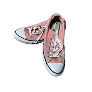 PINK CONVERSE ALL STAR, size 10 womens, 8 mens. Chuck Taylor-Low Canvas sneakers